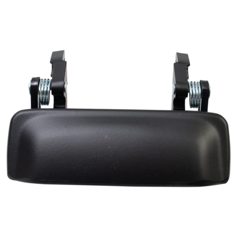 TRQ Exterior Door Handle Black Compatible with 2001-2011 Ford Ranger 2001-2009 Mazda B2300 1999-2001 B2500 1999-2007 B3000 1999-2009 B4000 - Image 1